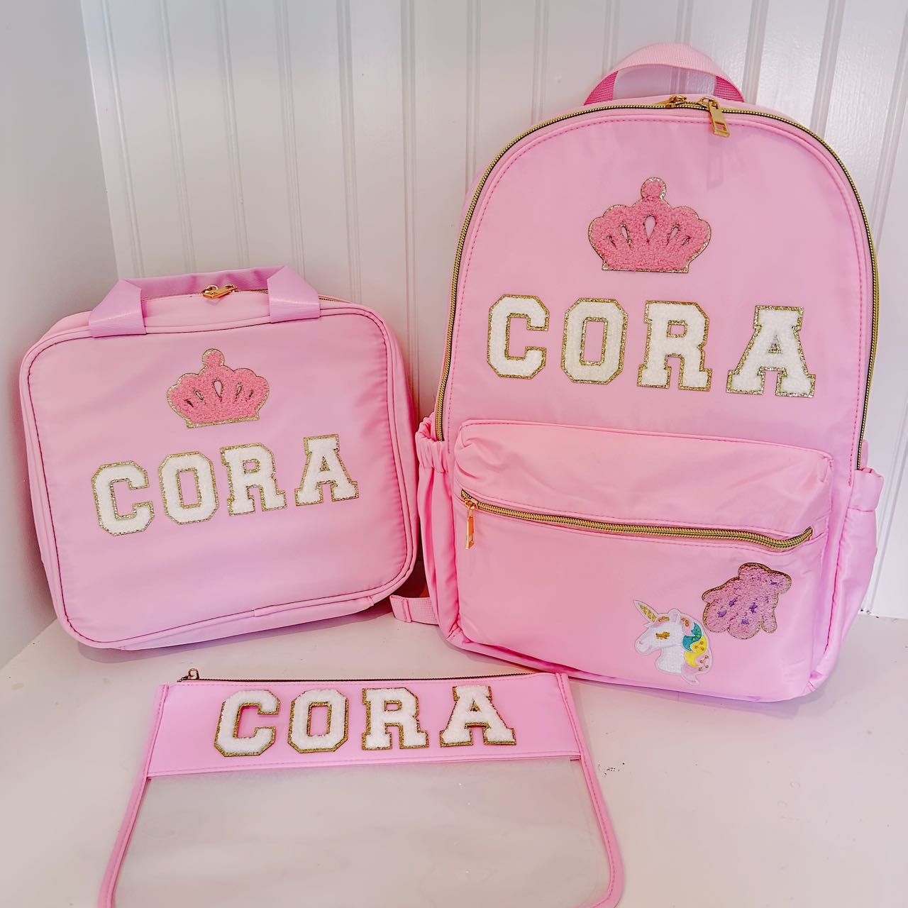 Personalized Kids Backpack - Custom School bag - ChicBaby Studio