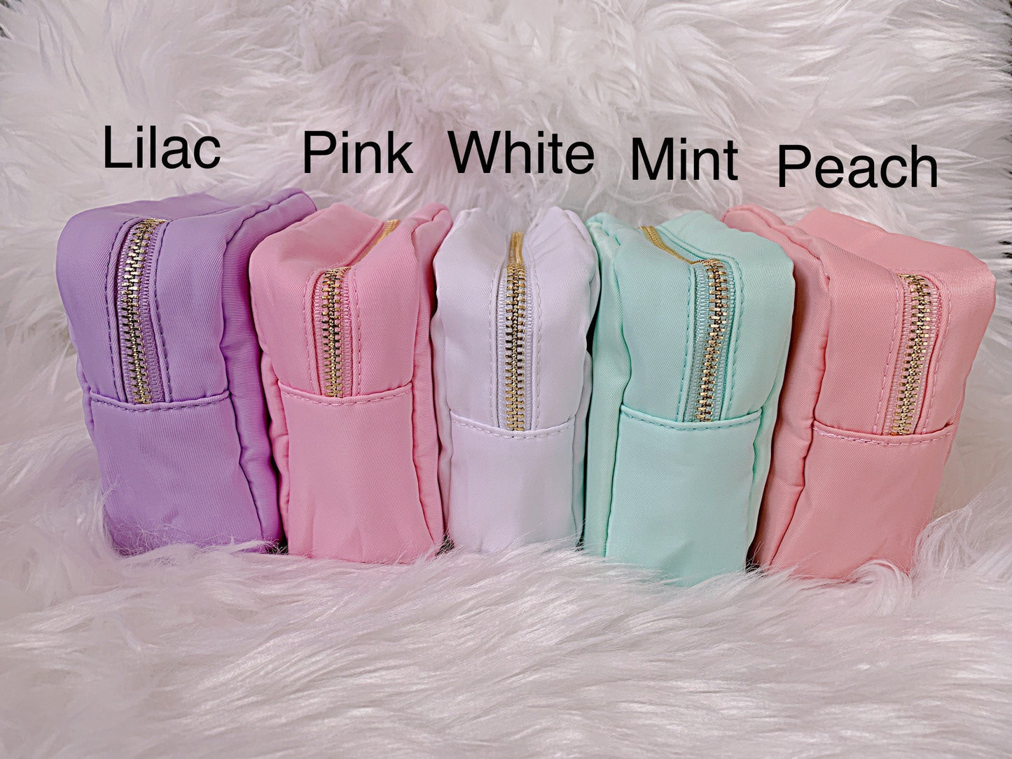 Personalized Nylon Makeup Bag: Teacher Appreciation Gift