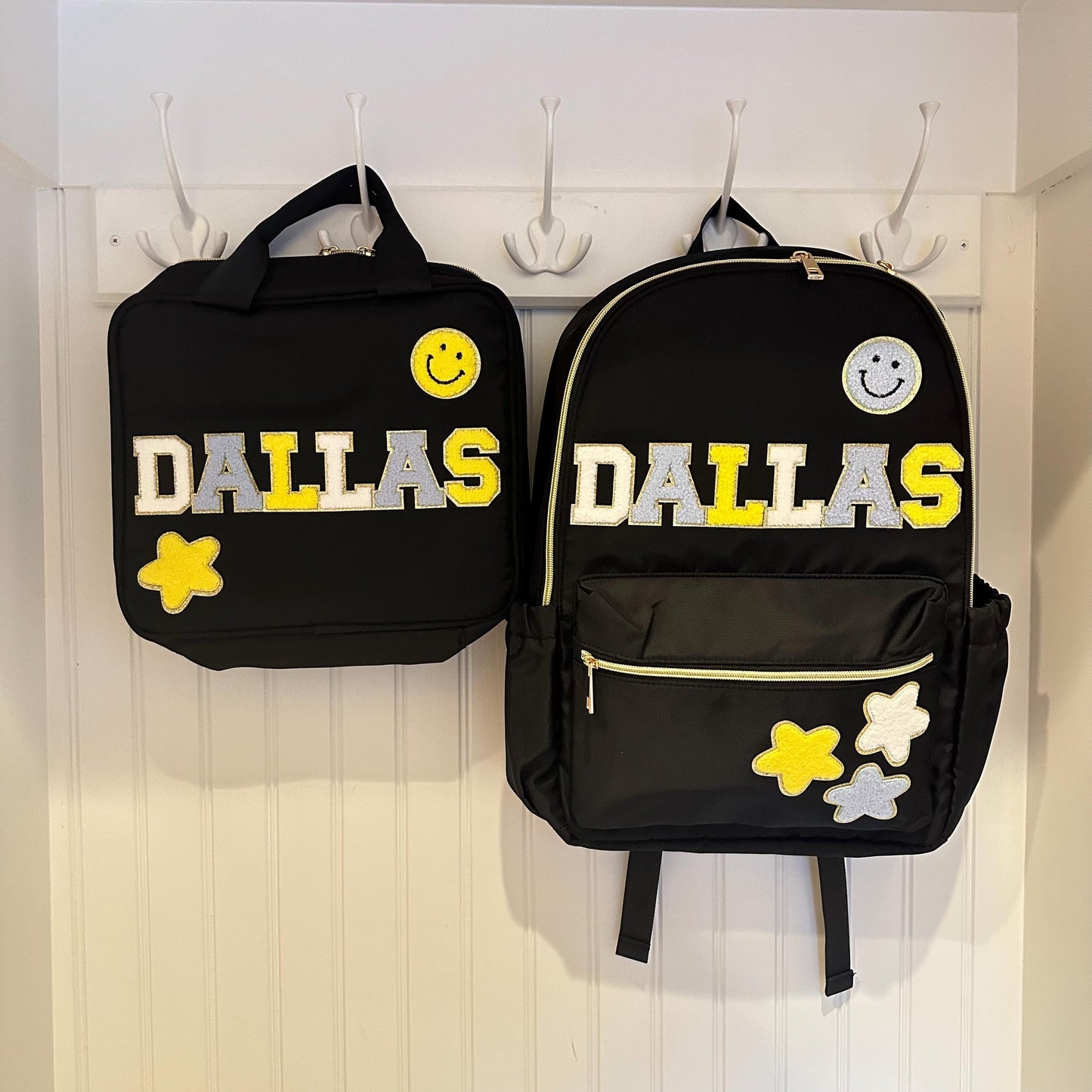 Personalized Kids Backpack Set: 15 Inch Custom Back-to-School Kit