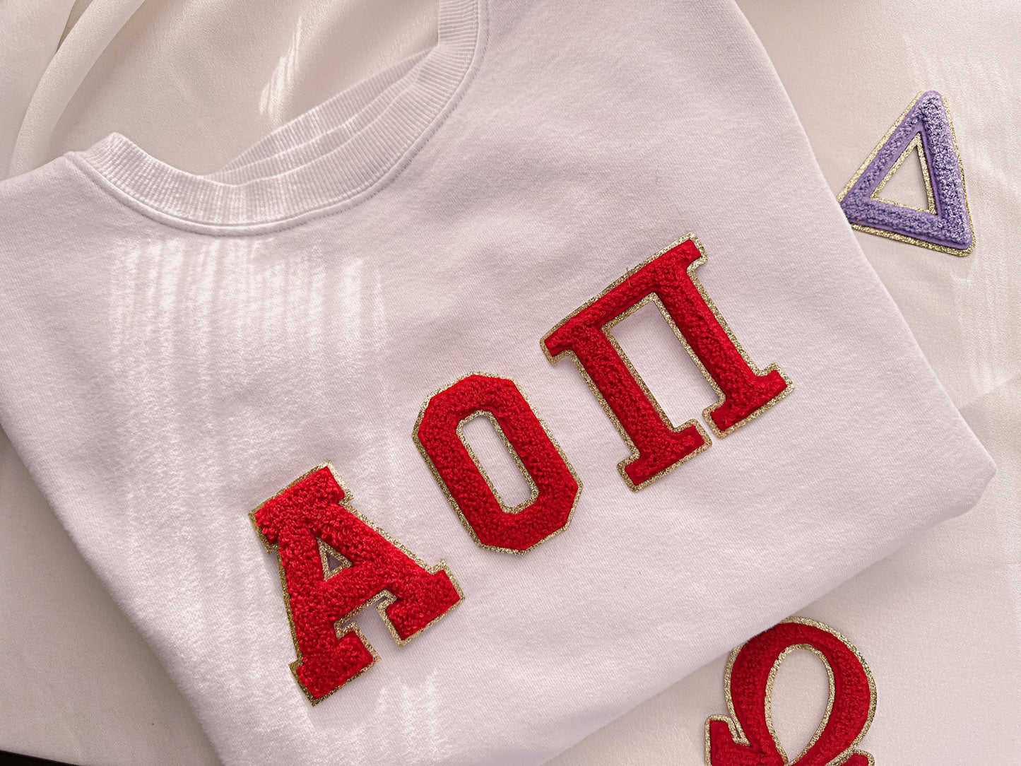 3 Inch Greek letters | Sorority letters | Chenille Greek letters | iron on letters | Greek letters | letters for clothes | Sorority gift