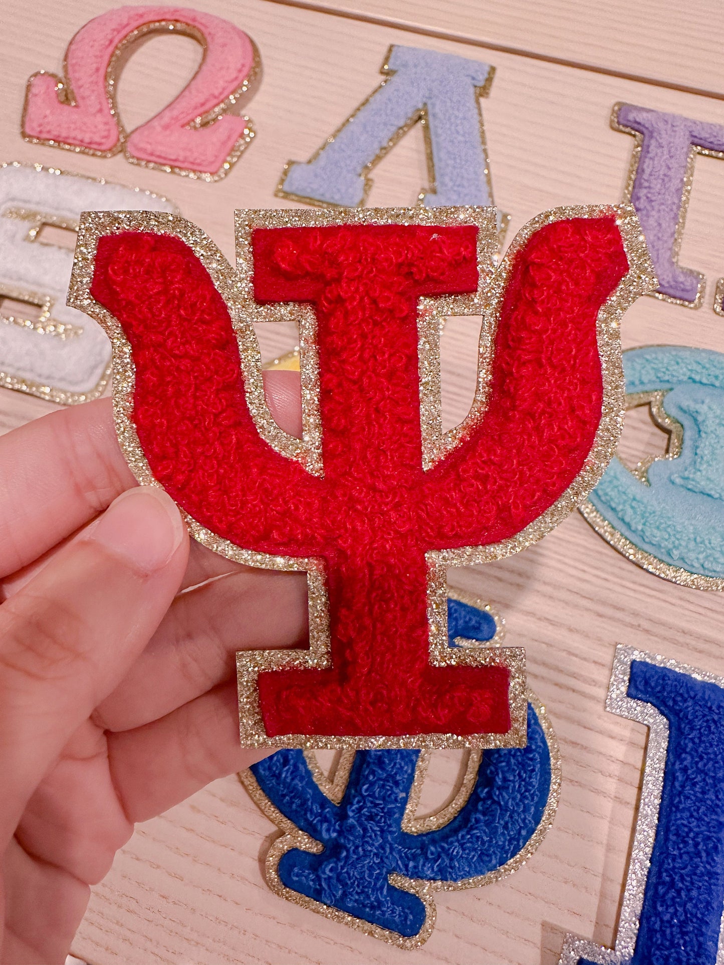 3 Inch Greek letters | Sorority letters | Chenille Greek letters | iron on letters | Greek letters | letters for clothes | Sorority gift