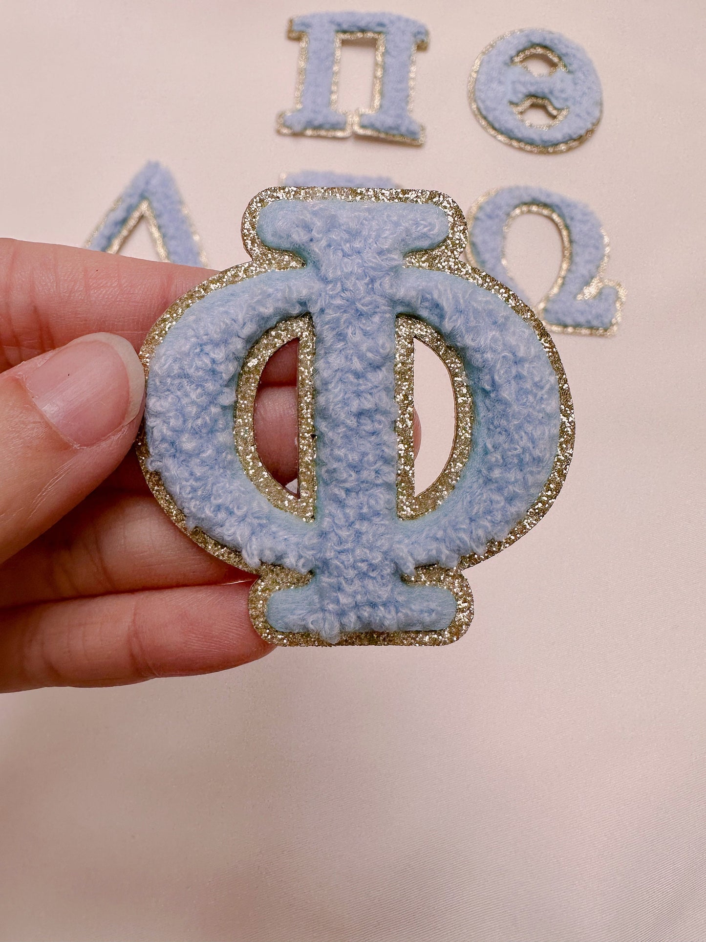 2.15β Sticker Sorority Letter| Greek letters | Sorority letters | Chenille Greek letters | Greek letters | letters for clothes |