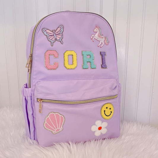 Personalized Kids Backpack - Custom School bag - ChicBaby Studio