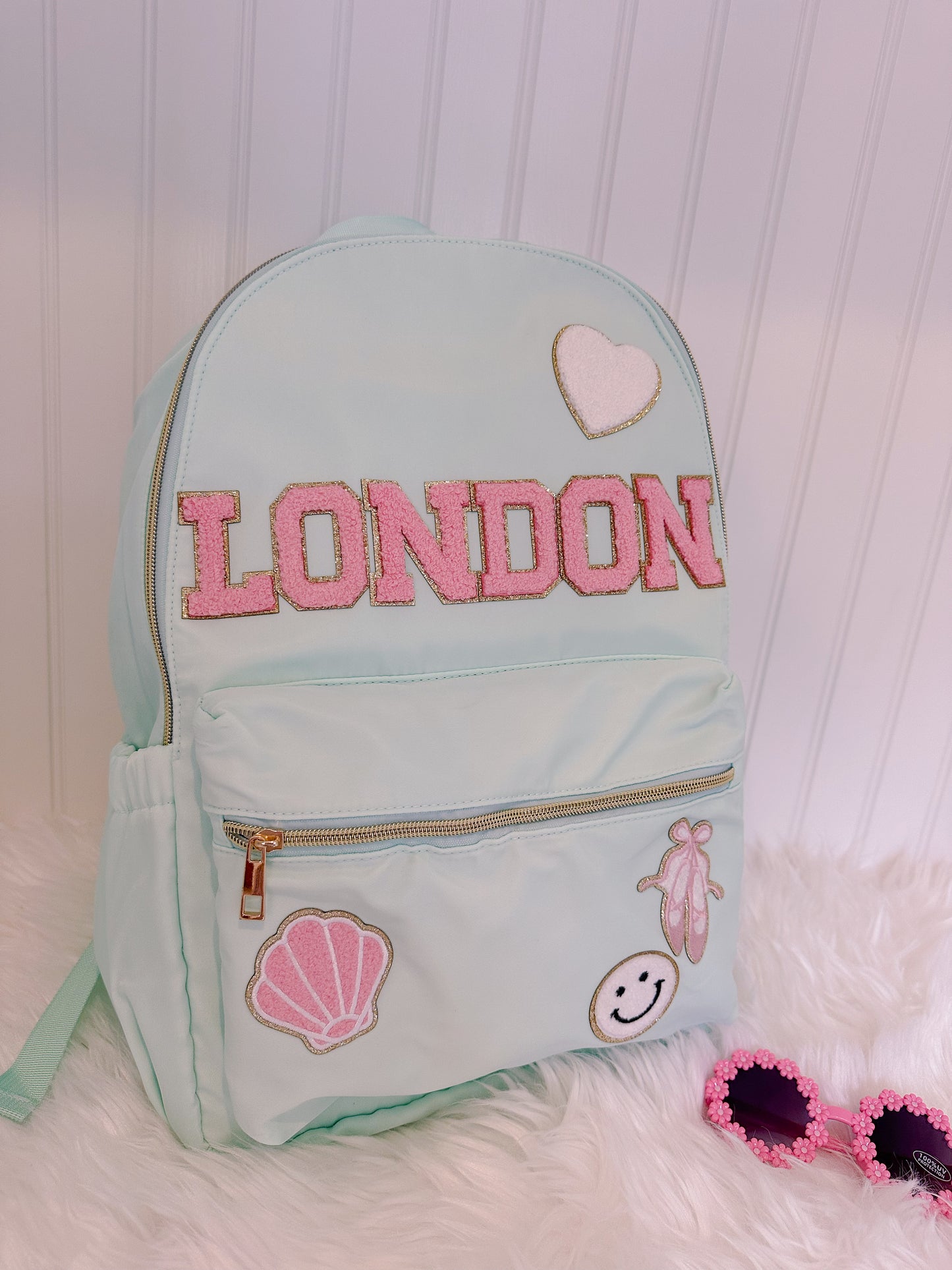 Personalized Kids Backpack - Custom School bag - ChicBaby Studio