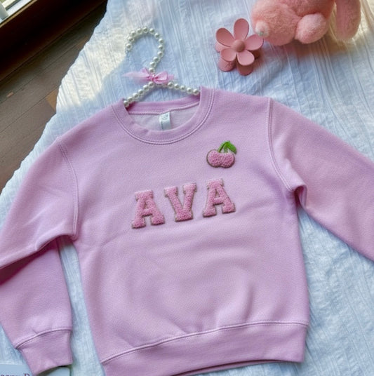 Personalized Sweatshirt for Girl - Family Matching Outfit