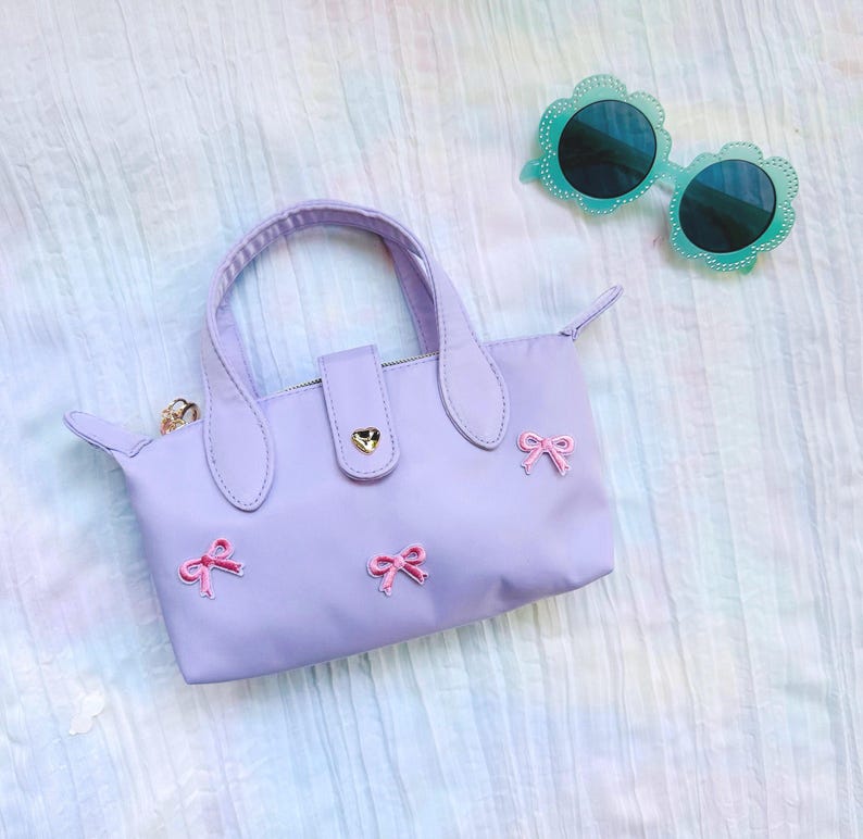 Mini fanny pack with custom name patches