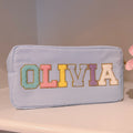 Custom Nylon Makeup Pouch: Personalized Patch Cosmetic Bag