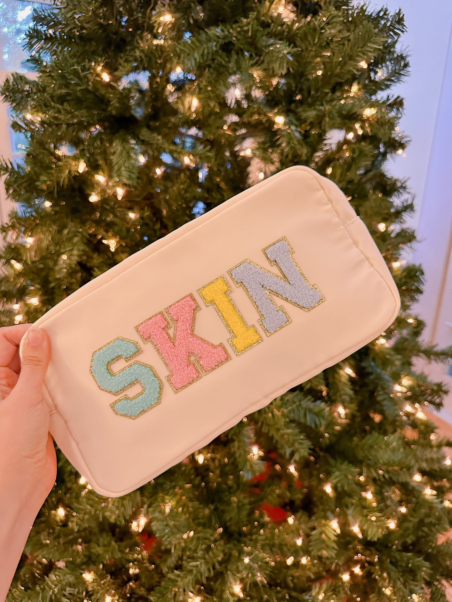 Personalized Nylon Pouch: Custom Pencil Box, Snack Bag - Back to School Gift