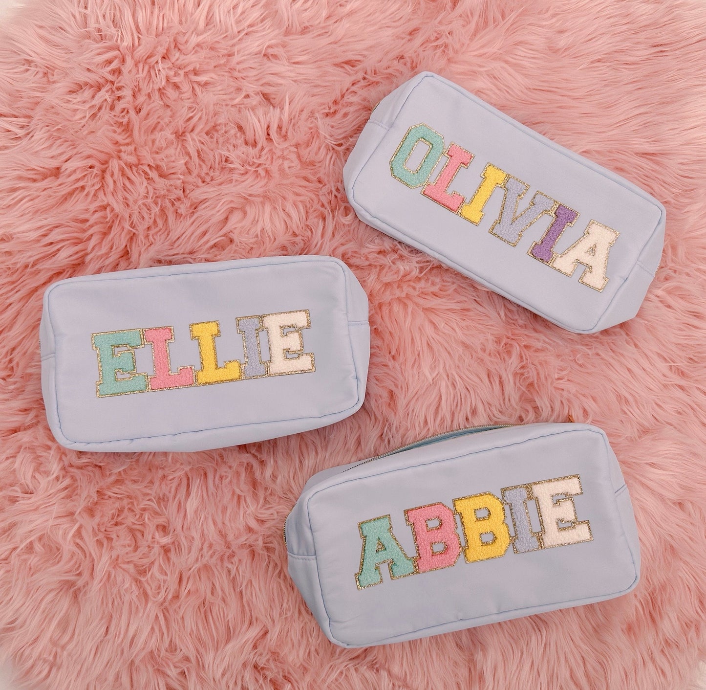 Personalized Nylon Pencil Pouch: Custom Back to School Gift