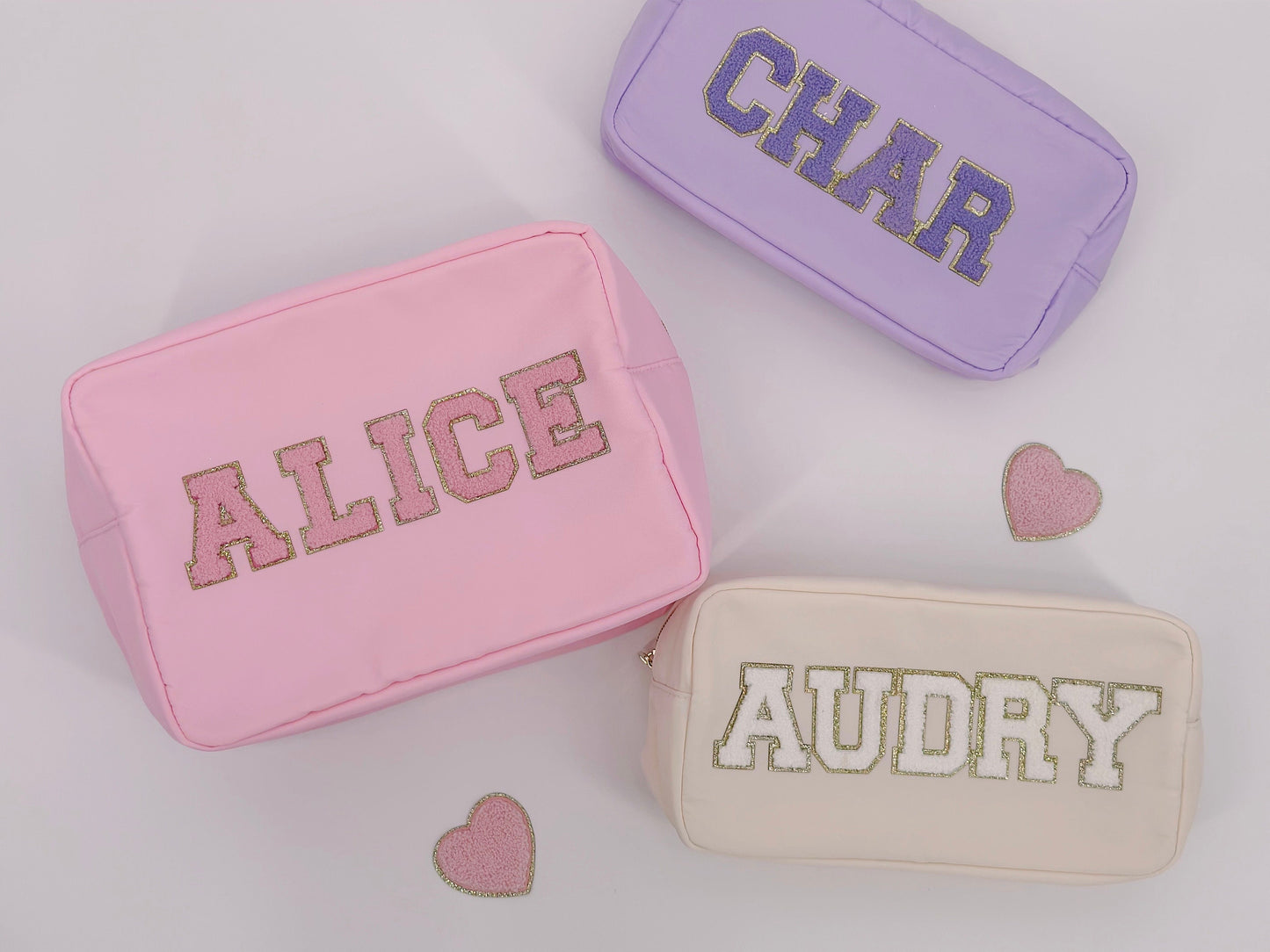 Custom Makeup bags Personalized makeup pouch Bridesmaid gifts Birthday gift Christmas gift Gift for her Customized gifts