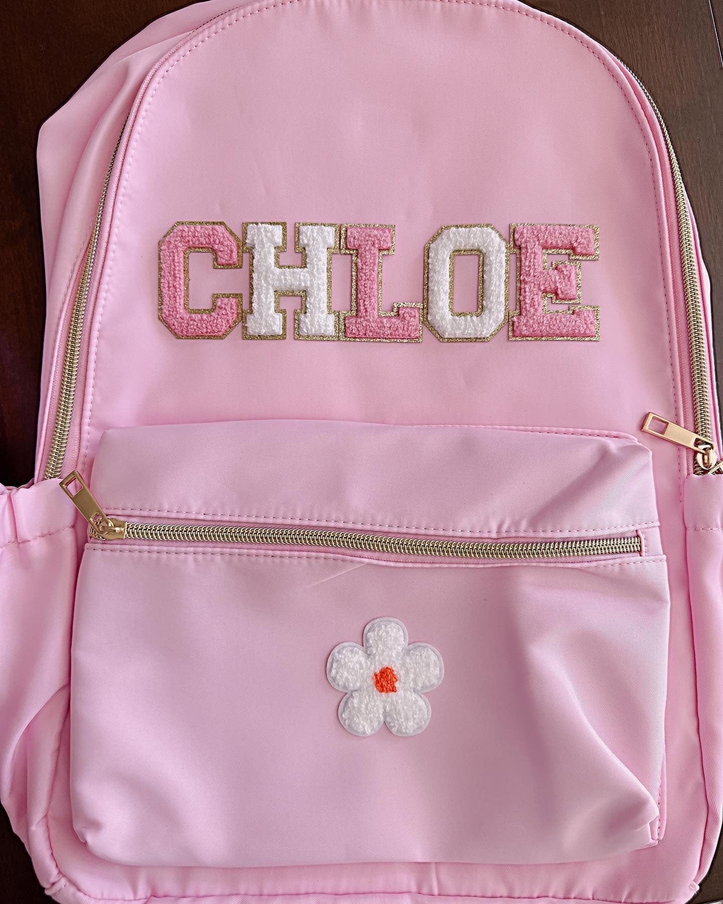 Personalized Kids Backpack: Custom Name Patches, School Travel