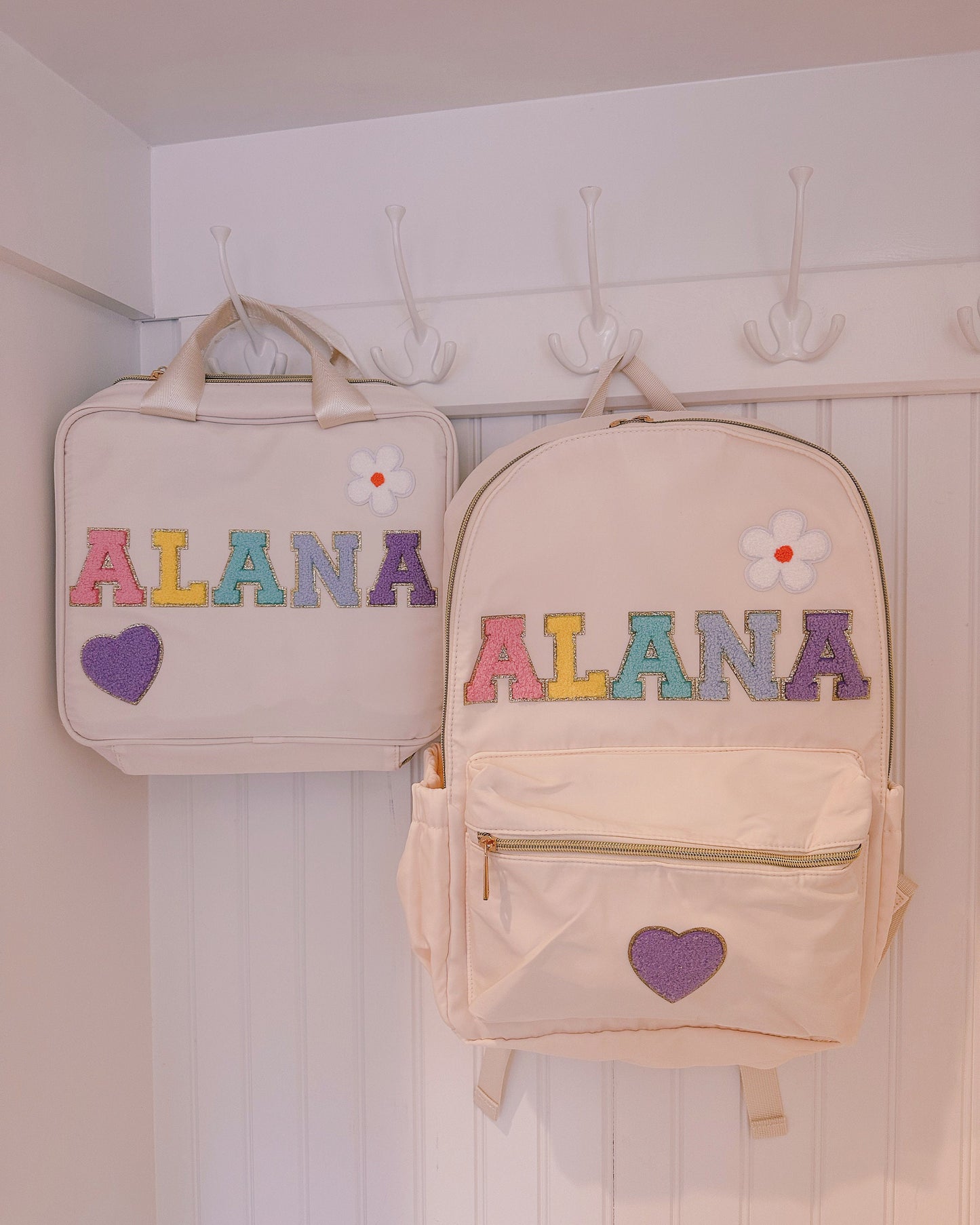Personalized Nylon Lunch Tote: Back to School Gift for Girls