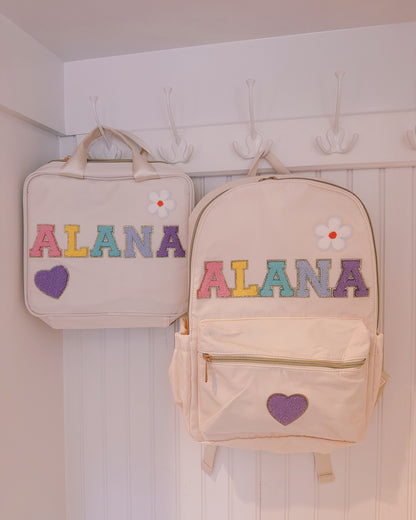 Personalized Nylon Lunch Tote: Back to School Gift for Girls
