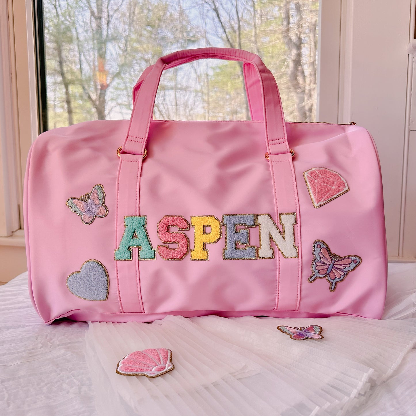 New Version|Personalized duffel bag | personalized bags | custom duffle bag | dance bag | graduation gift | mom gift| birthday gift for kids