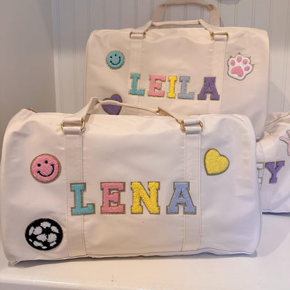 Personalized duffel bag, ballet bag,  dance bag, birthday gift for girl,  Granddaughter gift, Gift for daughter , recital gift, travel bag