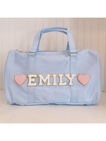 Personalized duffel bag, ballet bag,  dance bag, birthday gift for girl,  Granddaughter gift, Gift for daughter , recital gift, travel bag