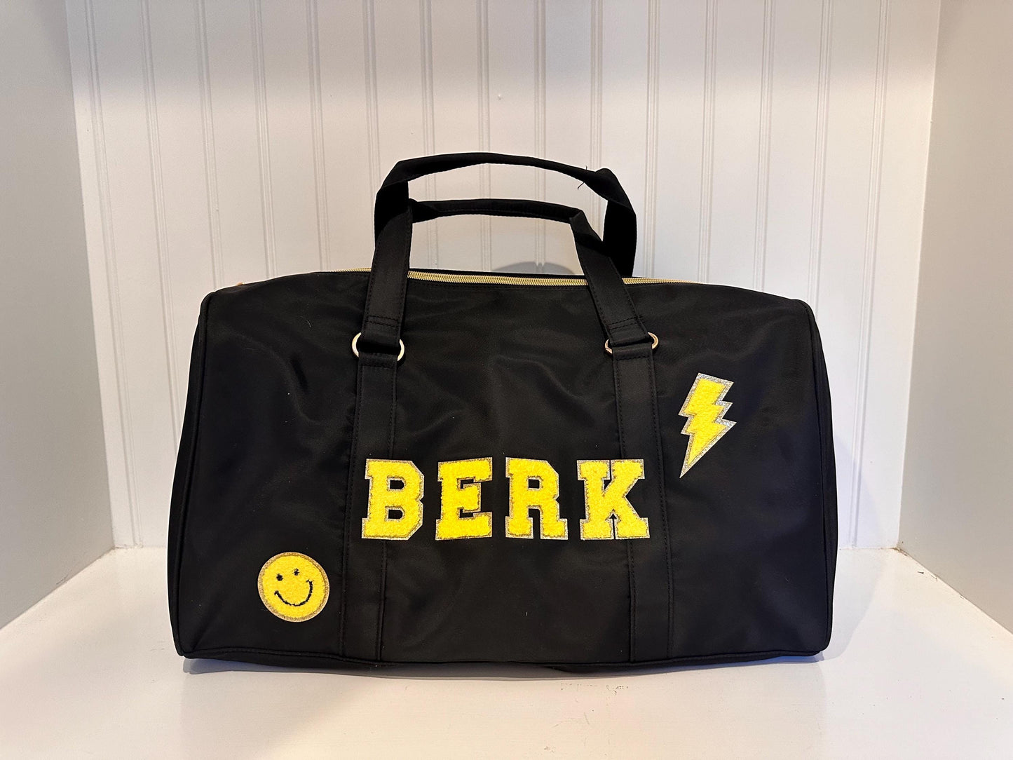 Personalized Nylon Duffle Bag: Sports Travel Camp Bag