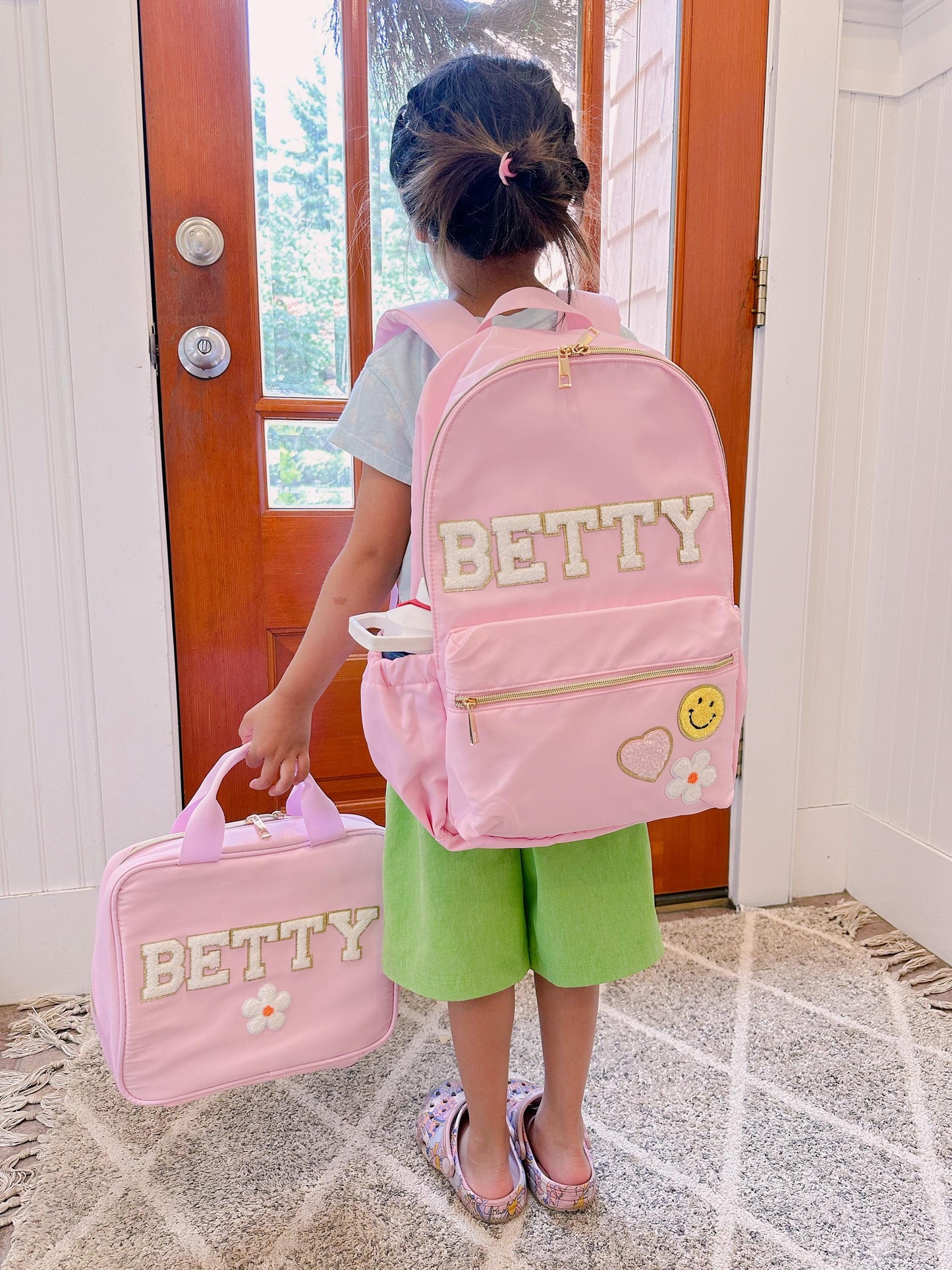 Personalized Kids Backpack: Embroidered Name, School Bag, Toddler Gift