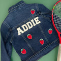Personalized Kids Jean Jacket: Custom Patches, Birthday Gift