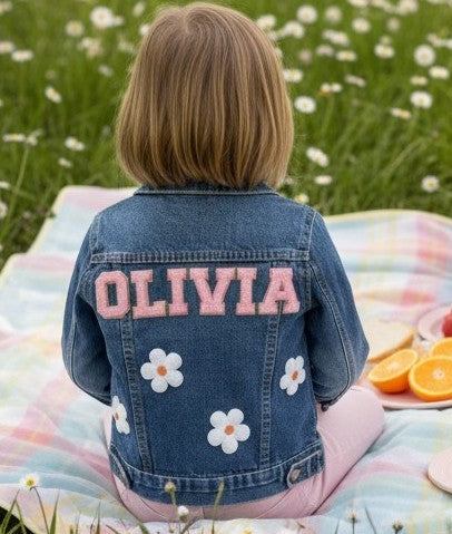 Personalized Jean Jacket – Christmas gift for boys and girls