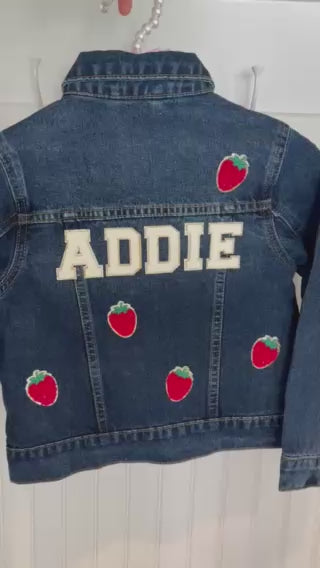 Personalized Jean Jacket – Christmas gift for boys and girls