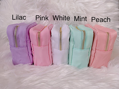 Personalized makeup bags Makeup pouch Bridesmaid gifts customized gift birthday gift Personalized makeup pouch