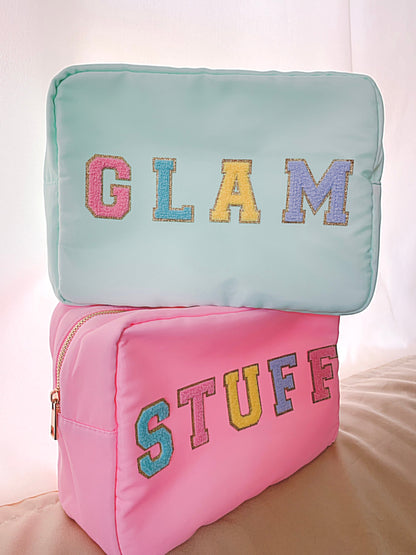 Personalized makeup bags Makeup pouch Bridesmaid gifts customized gift birthday gift Personalized makeup pouch