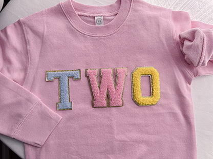 Personalized kids/family matching sweatshirt