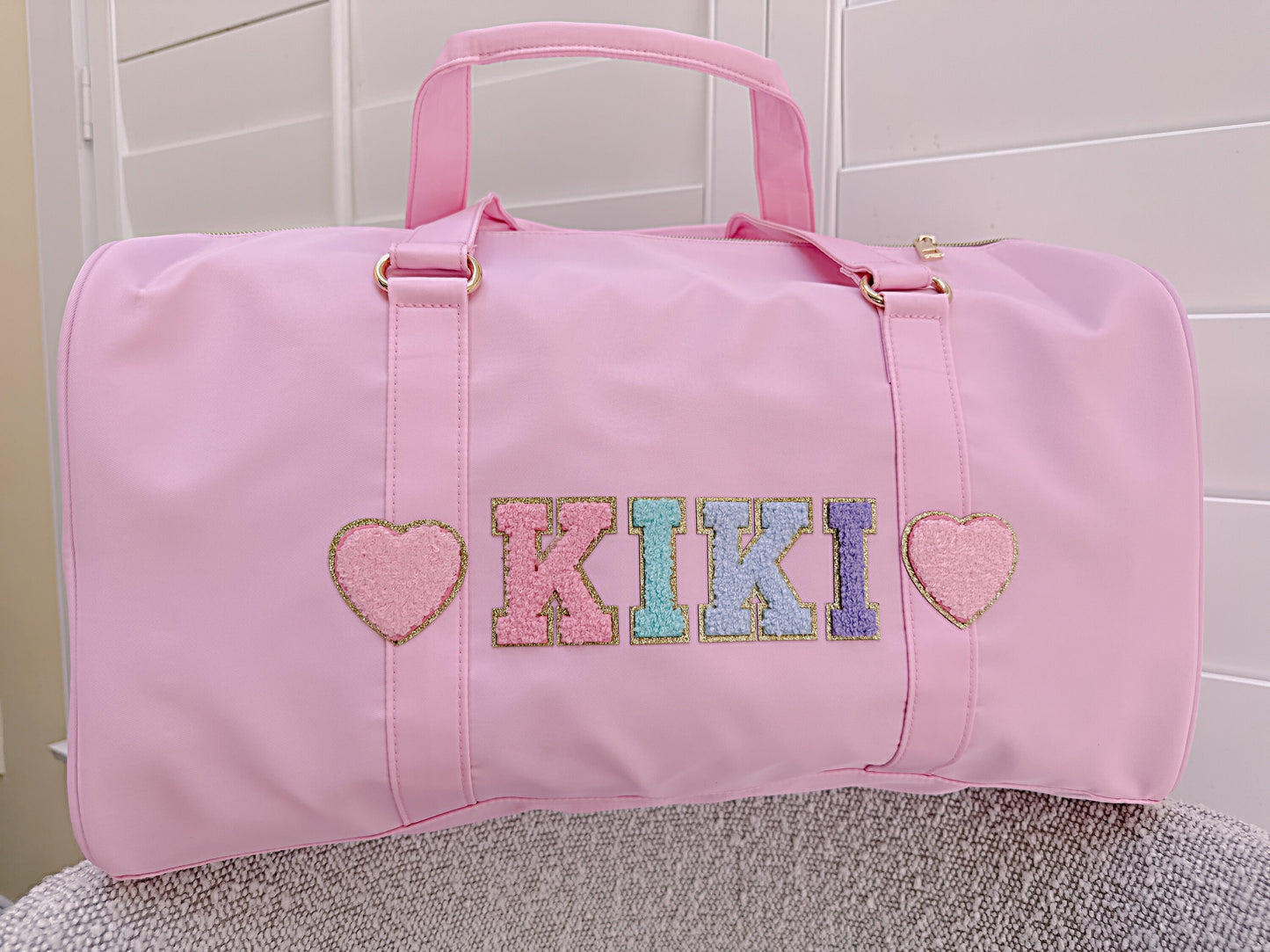 Personalized duffel bag| overnight bags | custom duffle bag | dance bag | personalized gift | birthday gift| personalized bag | gift for her