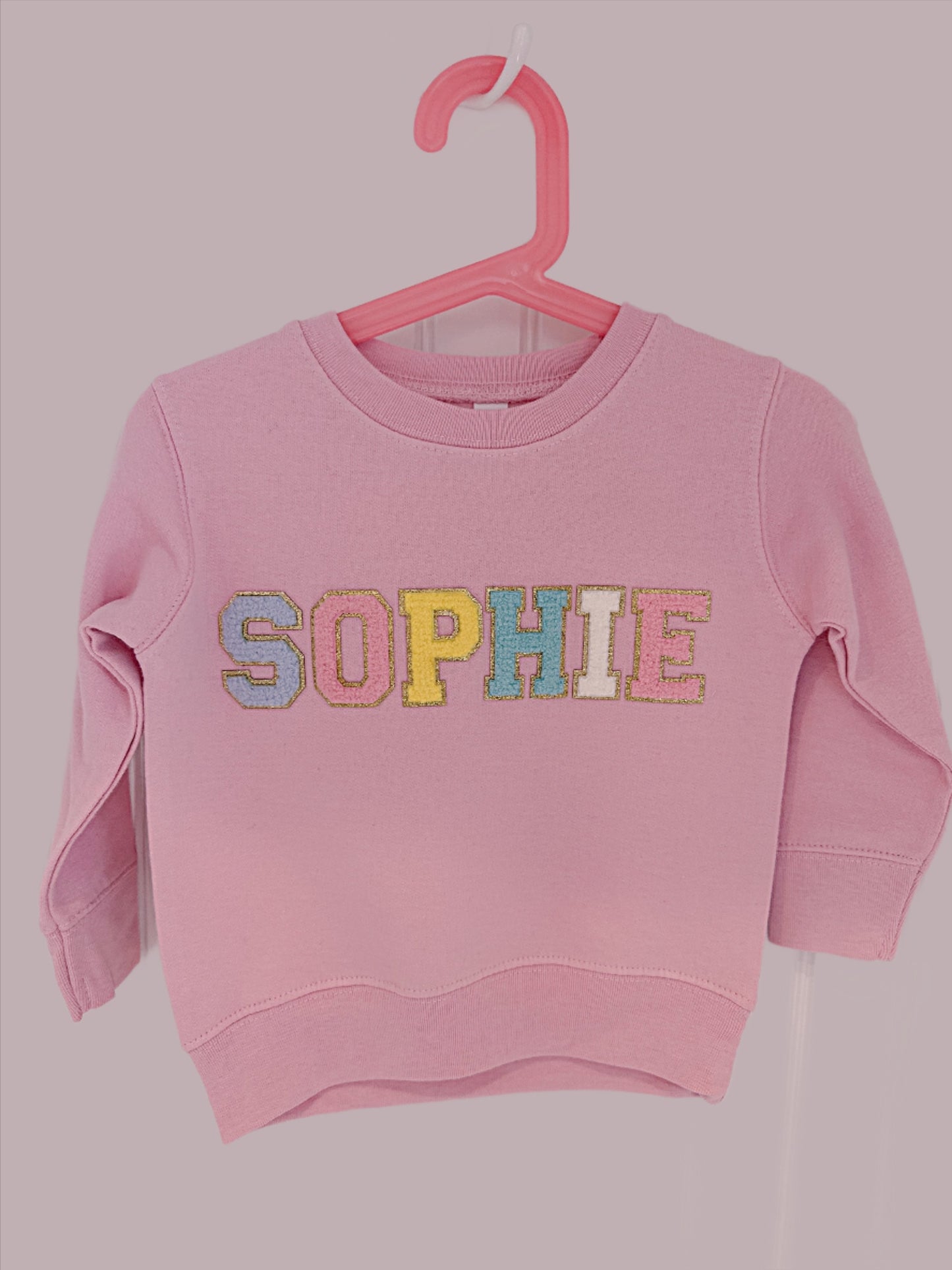 Personalized kids/family matching sweatshirt