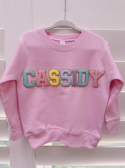 Personalized sweatshirt for kids | kids sweatshirts | personalized sweatshirts | Birthday gift for kids | Gift for kids |girls  sweatshirt