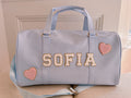 Personalized duffle bag