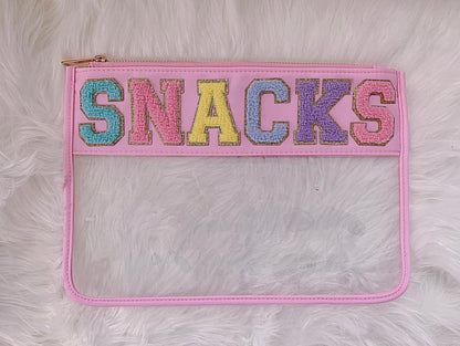 Personalized Clear Pouch | Snack bag