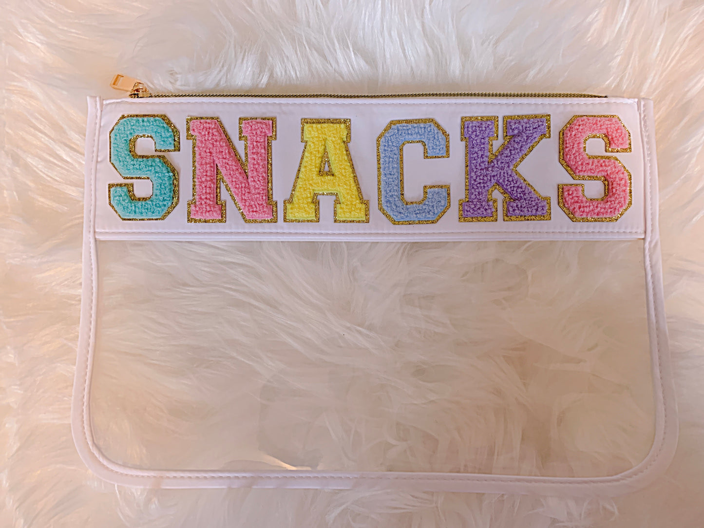 Personalized Clear Pouch | Snack bag